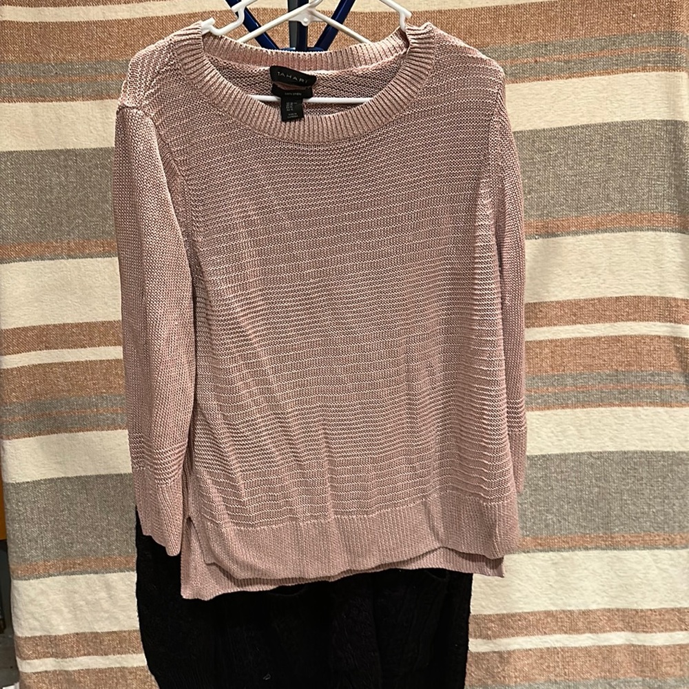 See thru sweater